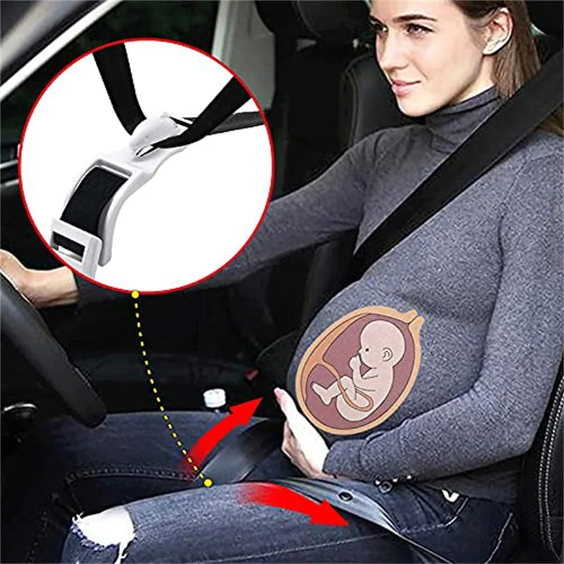 Pregnancy Seat Belt Adjuster & Comfort Cushion